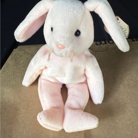 VERY Rare Original 1996 Hoppity Ty Beanie Baby With 7 Errors& Tush Tag - Picture 1 of 9